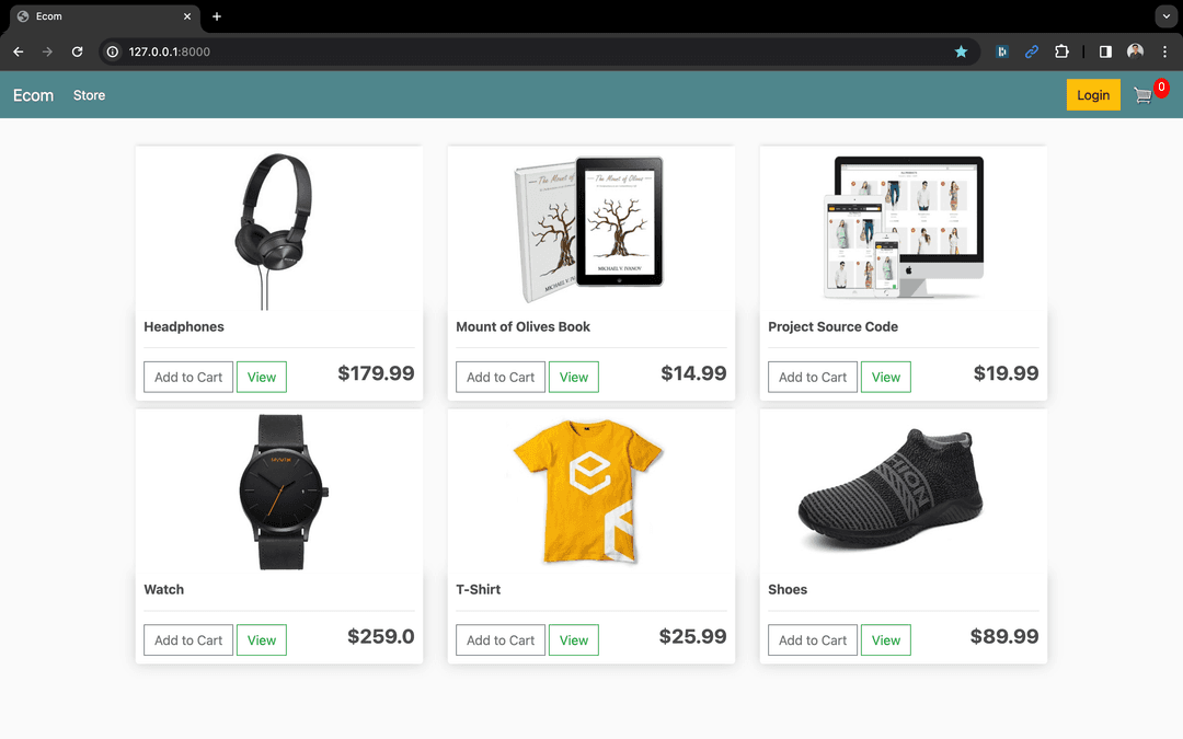 E-Commerce Website